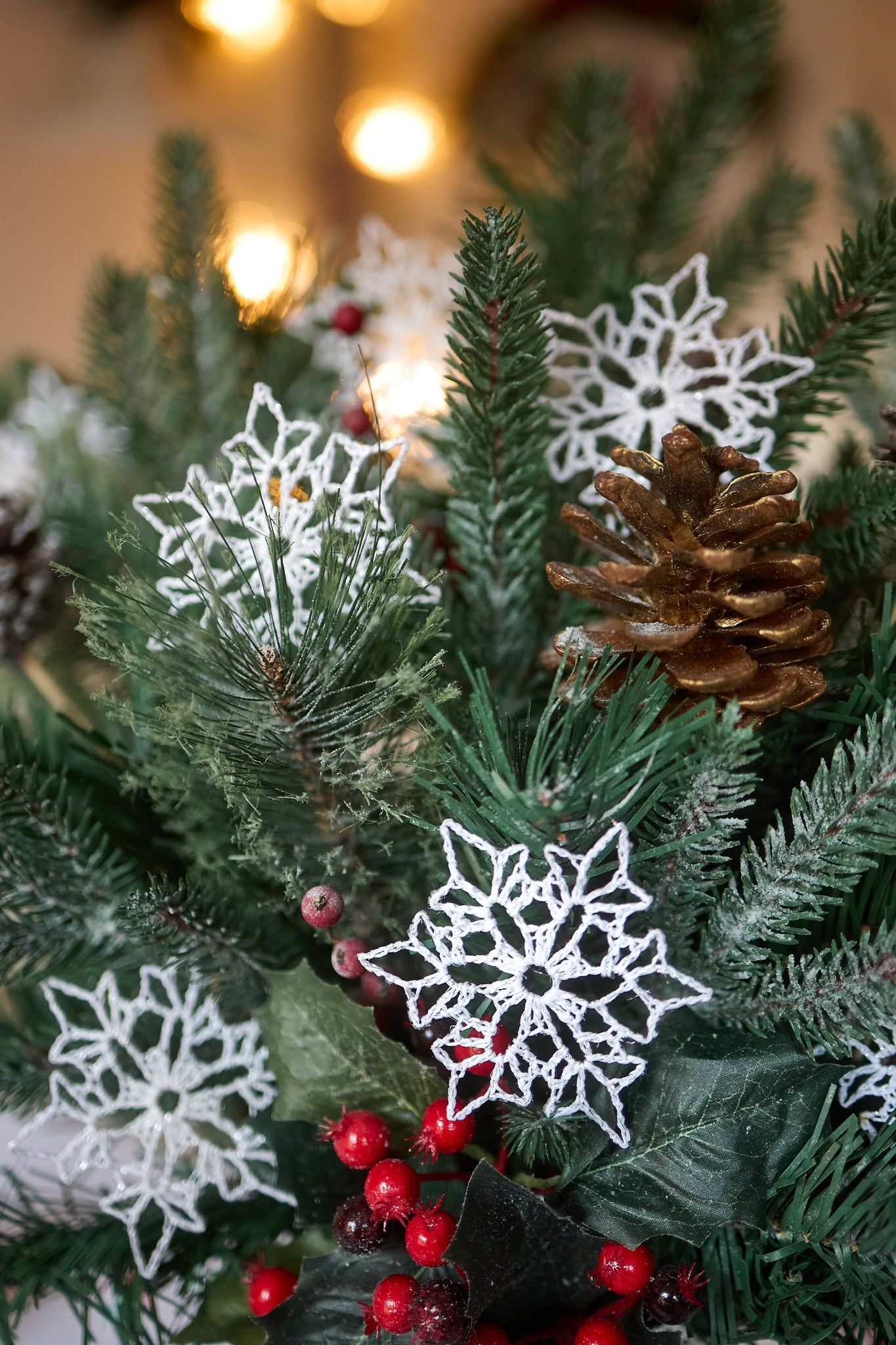 Christmas Snowflakes Set of 5, 7 or 10