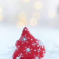 Red Ornaments set of 3