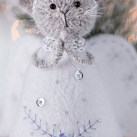 Christmas Angel Cat ornament