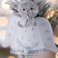 Christmas Angel Cat ornament