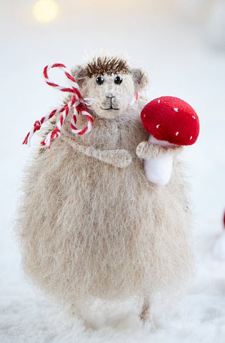 Hedgehog with a Toadstool