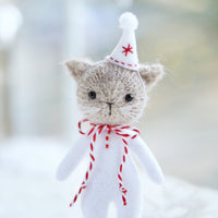 Christmas baby Kitten ornament